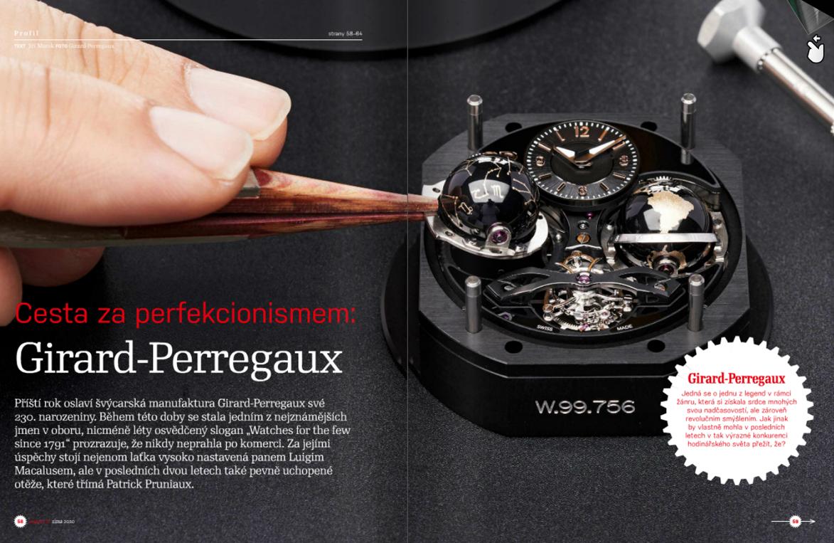 Na titulní straně magazínu Watch It! či. 43 jsou hodinky Union Glashütte Belisar Date Sport Koscom 30 let