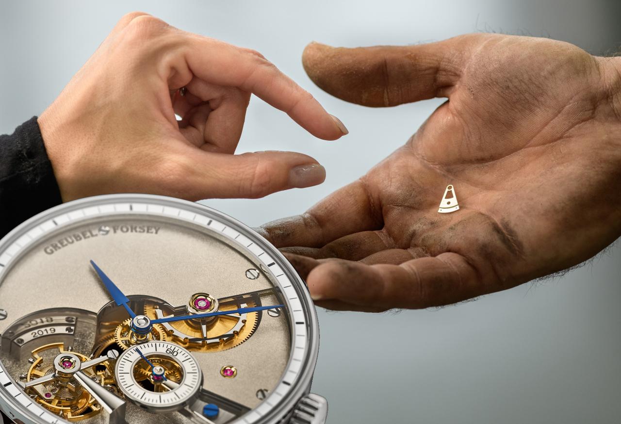 Výroba hodinek Greubel Forsey Hand Made 1 zabrala 6000 hodin práce