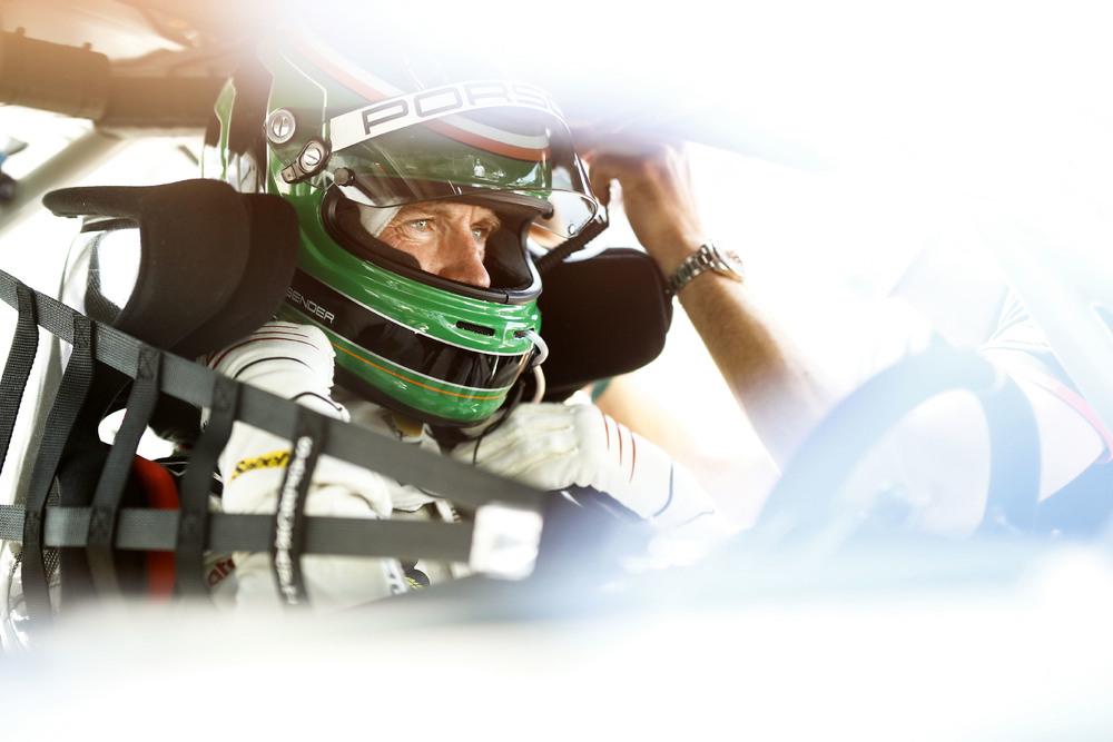 Michael Fassbender za volantem Porsche 911 GT3 Cup